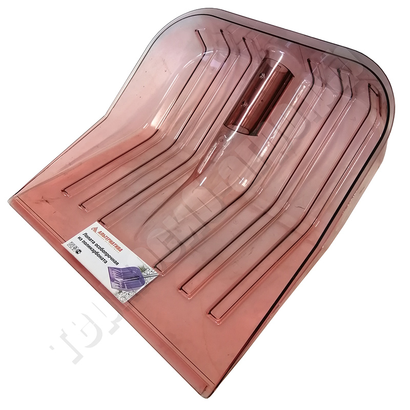 Лопата для снега Эконом430*420поликарб.(без чер.)